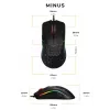 Glorious Gaming Glorious Model O- mouse Regular (nero), per destrorsi, ottico, USB Type-A, 3200 DPI, nero