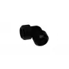 Alphacool Eiszapfen 17446 raccordo adattatore a L a 90°, 16 mm di diametro esterno su 16 mm di diametro esterno HardTube, Deep Black