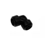 Alphacool Eiszapfen 17446 raccordo adattatore a L a 90°, 16 mm di diametro esterno su 16 mm di diametro esterno HardTube, Deep Black