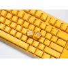 Ducky One 3 Giallo tastiera gaming USB tedesca meccanica RGB