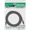 Cavo patch InLine S/FTP PiMF Cat.6A halogen-free 500MHz nero 10m