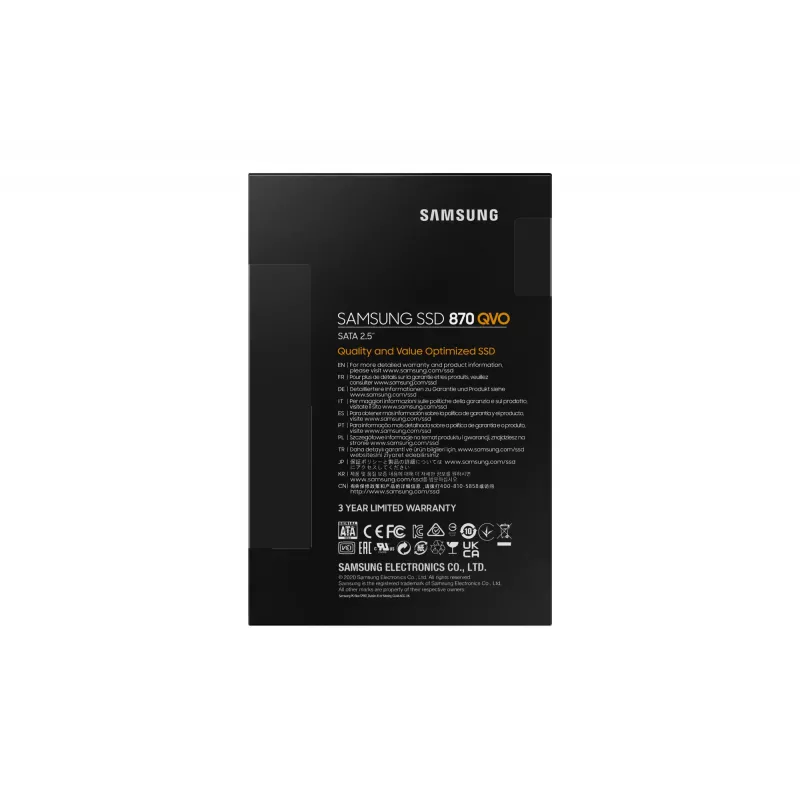 Samsung MZ-77Q2T0 2 TB 2,5 pollici Serial ATA III V-NAND MLC