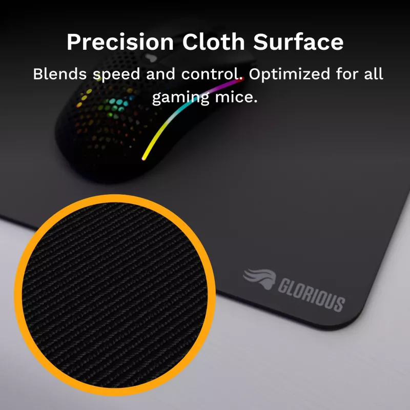 Tappetino mouse Glorious Gaming Glorious Mouse Pad 2 XL Edgeless nero