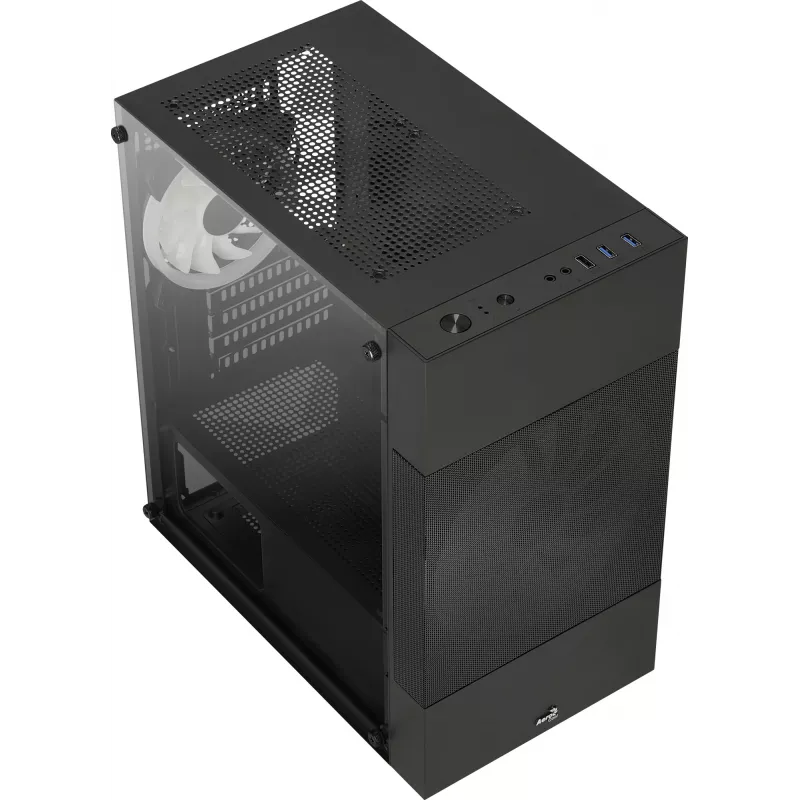 Aerocool Atomic Lite Mini Tower nero
