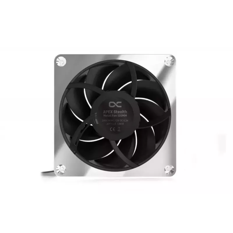 Ventola Alphacool Apex Stealth Metall 12 cm 400-2000 RPM 20-29,9 dB