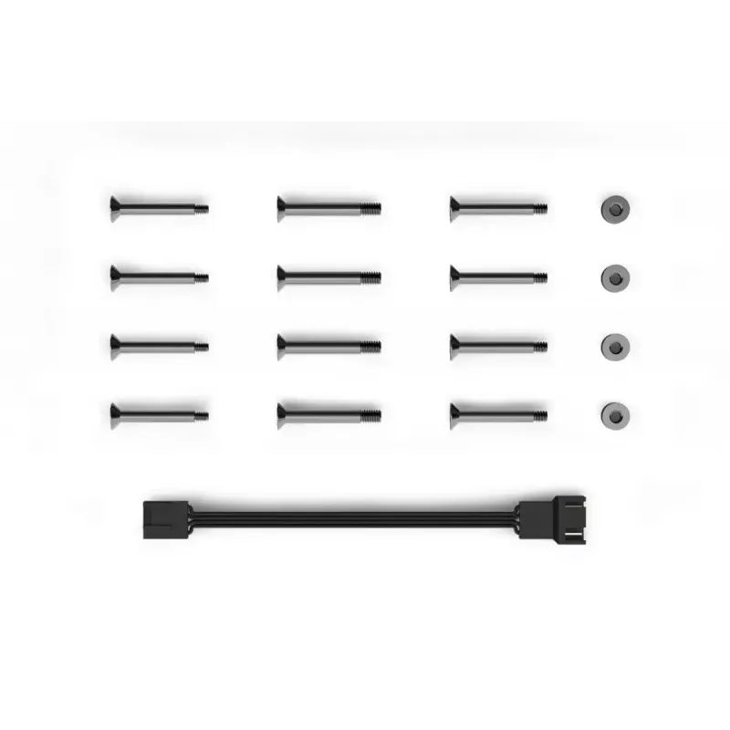Ventola Alphacool Apex Stealth Metall 12 cm 400-2000 RPM 20-29,9 dB