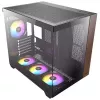 Case per PC Antec CX800 Midi Tower nero, effetto legno