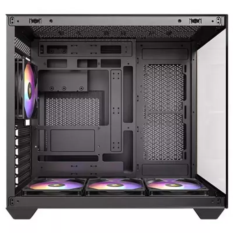 Case per PC Antec CX800 Midi Tower nero, effetto legno
