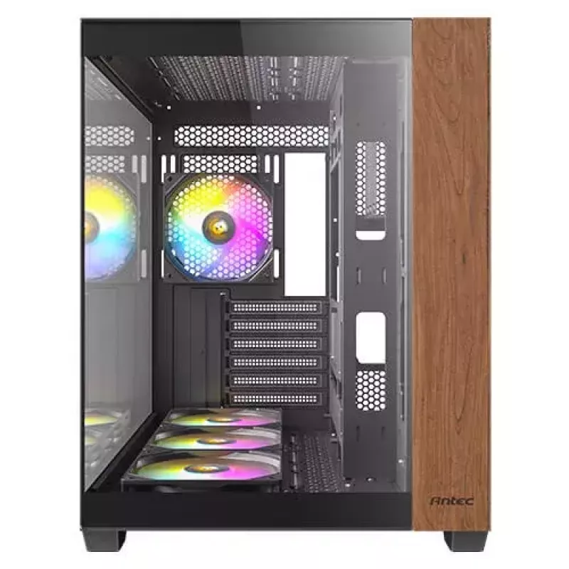 Case per PC Antec CX800 Midi Tower nero, effetto legno