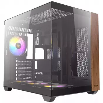 Case per PC Antec CX800 Midi Tower nero, effetto legno
