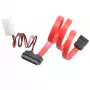 Akasa AK-CB050-40 cavo combo SATA, da Slimline SATA a SATA / Molex, 0,4 m