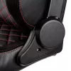 Sedia da gaming noblechairs EPIC seduta imbottita nero rosso 120 kg