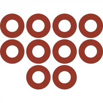 Rondelle InLine per mainboard PC e server 10 pz. InLine 59915 rosso