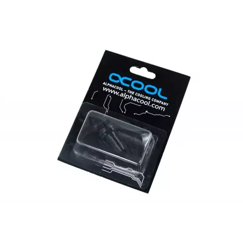 Raccordo Alphacool 17093 ottone nero 22 mm altezza 1 cm diametro