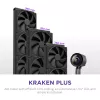 Dissipatore a liquido all-in-one NZXT Kraken Plus 360 12 cm nero Fluid Dynamic Bearing