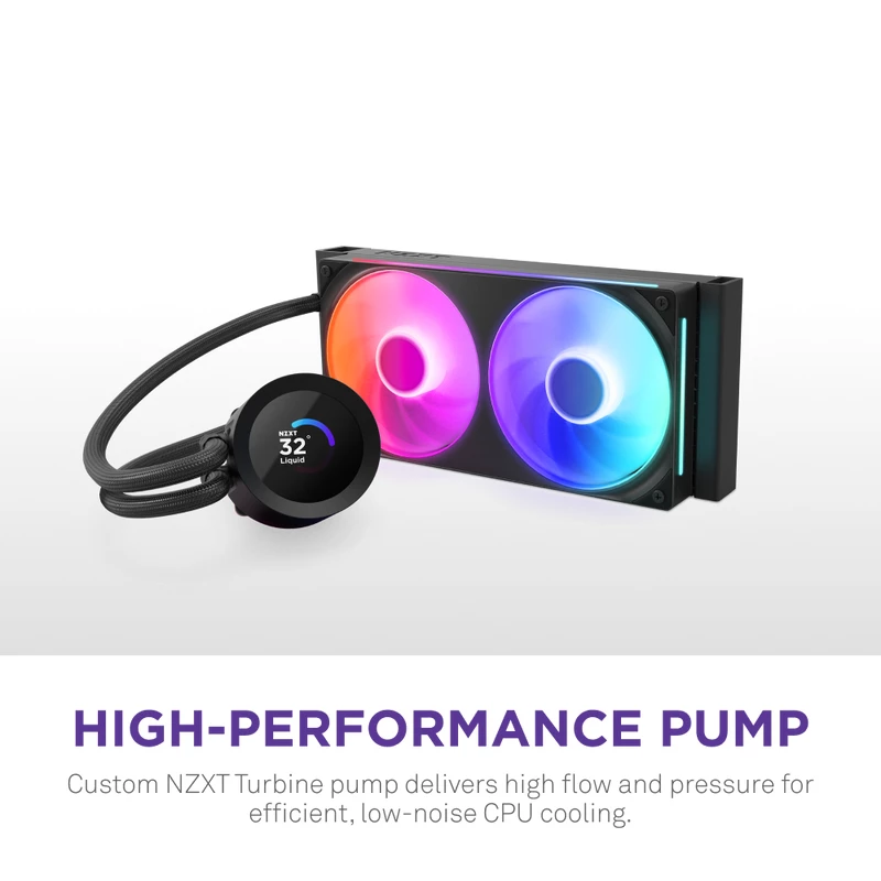 Dissipatore CPU NZXT Kraken Plus 240 RGB nero