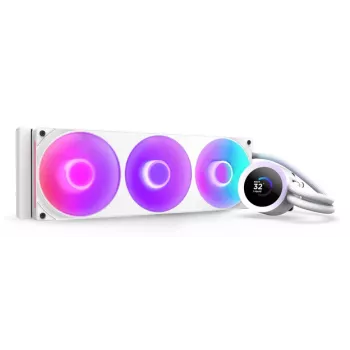 Dissipatore a liquido all-in-one NZXT Kraken Plus 360 RGB bianco 500–2400 U/min