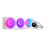 Dissipatore a liquido all-in-one NZXT Kraken Plus 360 RGB bianco 500–2400 U/min