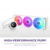 Dissipatore a liquido all-in-one NZXT Kraken Plus 360 RGB bianco 500–2400 U/min