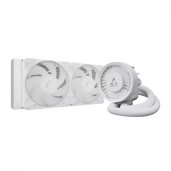 Dissipatore CPU a liquido all-in-one Arctic Liquid Freezer III Pro 240 A-RGB – 240 mm, ventole da 120 mm, bianco, compatibile LGA1700/AM4/AM5