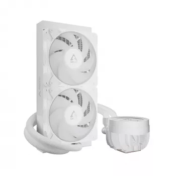 Dissipatore CPU a liquido all-in-one Arctic Liquid Freezer III Pro 240 A-RGB – 240 mm, ventole da 120 mm, bianco, compatibile LGA1700/AM4/AM5