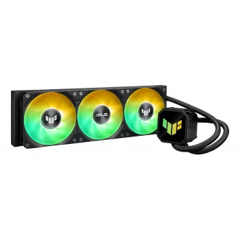 Dissipatore a liquido all-in-one ASUS TUF GAMING LC III 360 ARGB – ventole da 120 mm, supporto AM4/LGA1200/LGA1700/AM5, nero