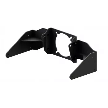 Piastra di montaggio per base volante da corsa Res-Tech GT DD SUPPORT SIMUCUBE, nero, 2 kg, compatibile con cockpit GT