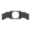 Piastra di montaggio per base volante da corsa Res-Tech GT DD SUPPORT SIMUCUBE, nero, 2 kg, compatibile con cockpit GT