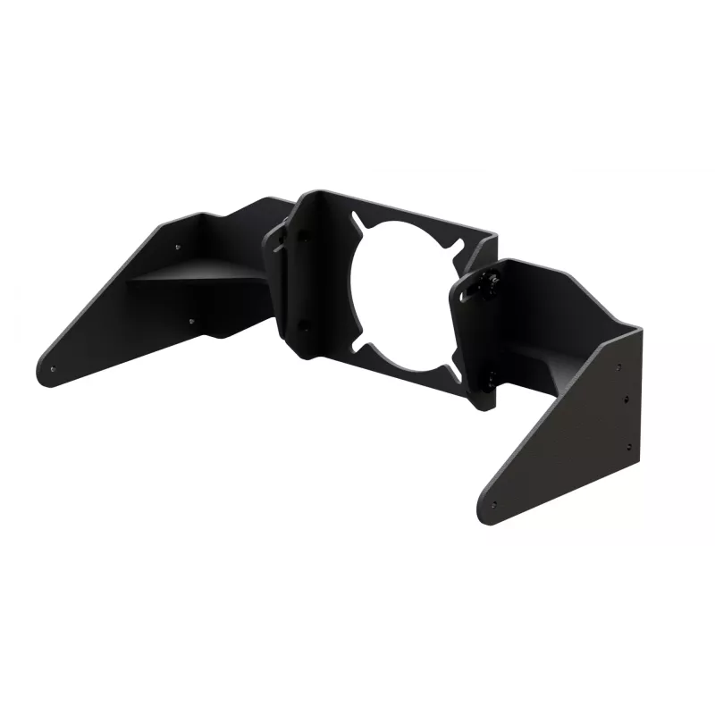 Piastra di montaggio per base volante da corsa Res-Tech GT DD SUPPORT SIMUCUBE, nero, 2 kg, compatibile con cockpit GT