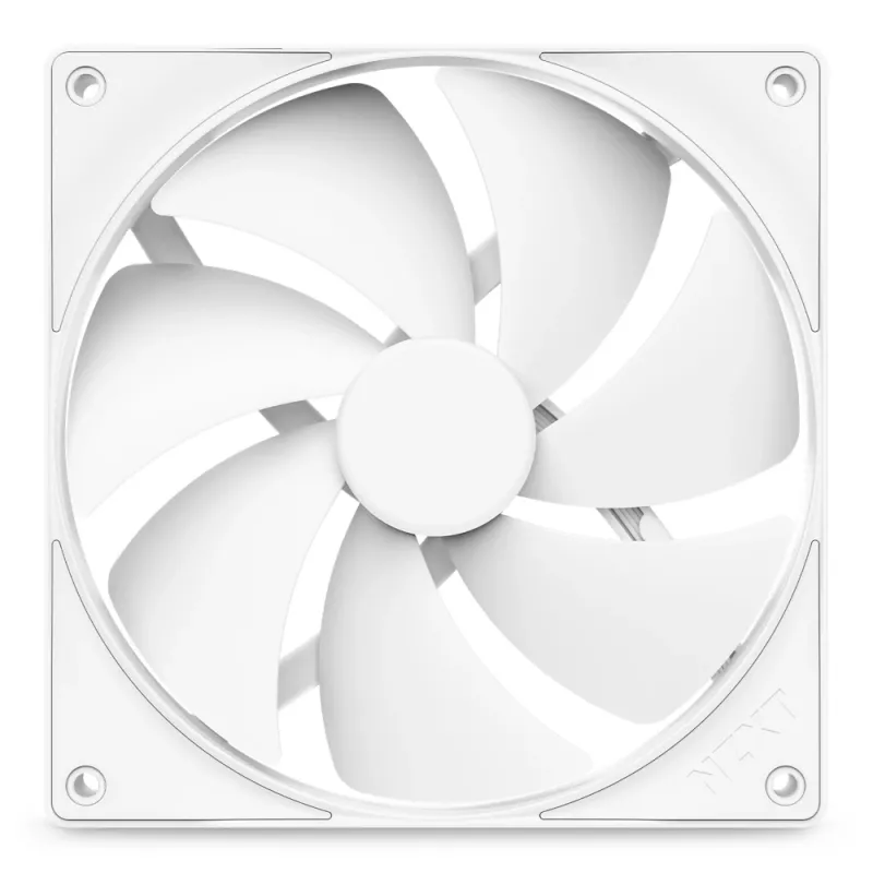 Ventola NZXT F140p 140mm bianco Static Pressure