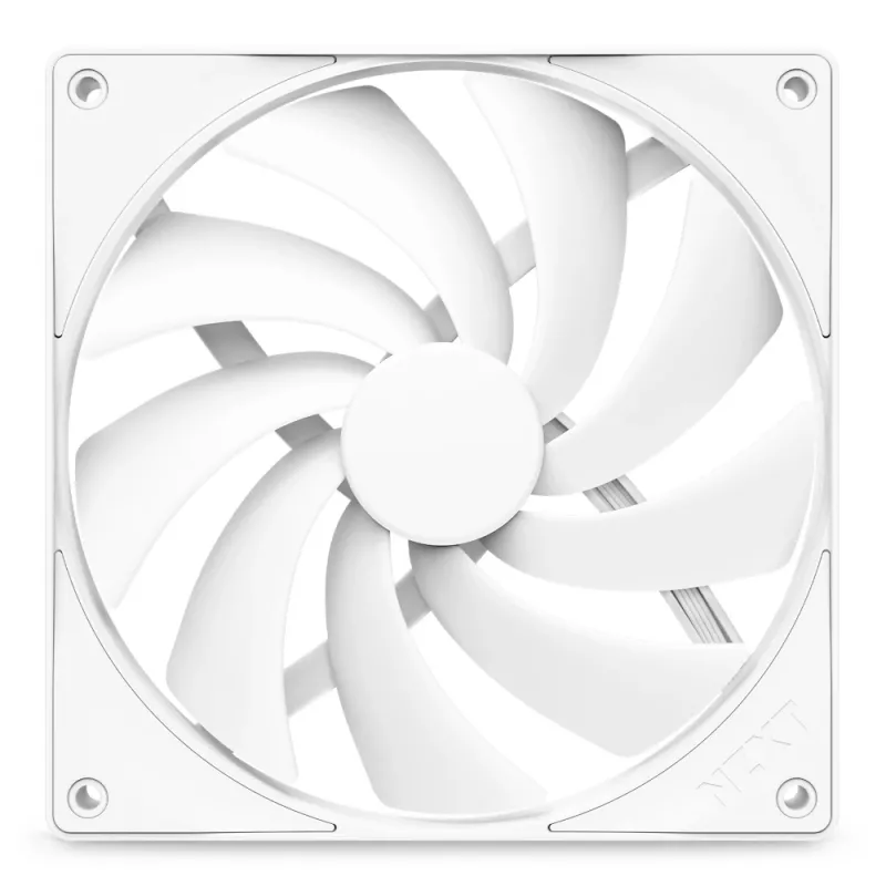 Dissipatore CPU NZXT F140Q 140mm Quiet Airflow Pwm bianco