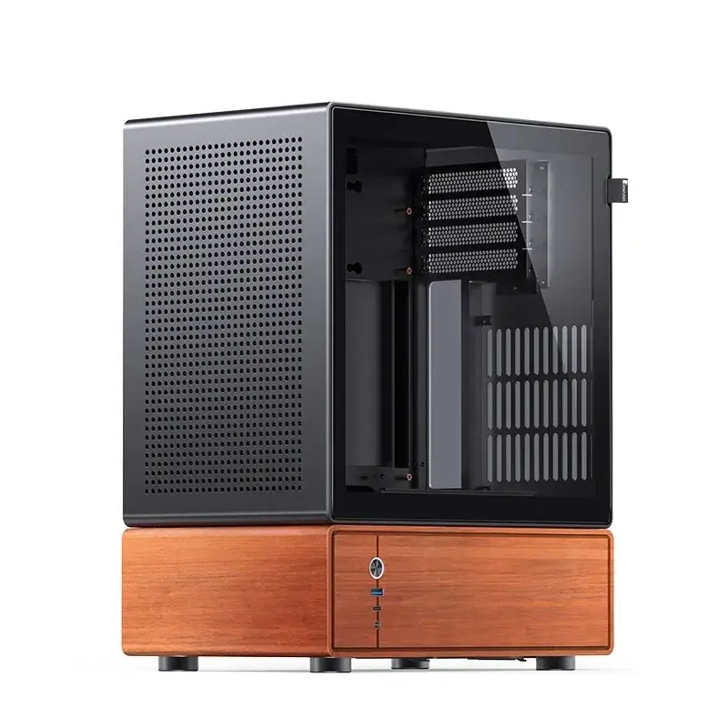 Case PC Jonsbo T7 midi-tower mATX vetro temperato nero