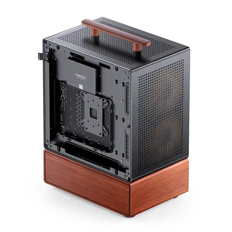 Case PC Jonsbo T7 midi-tower mATX vetro temperato nero