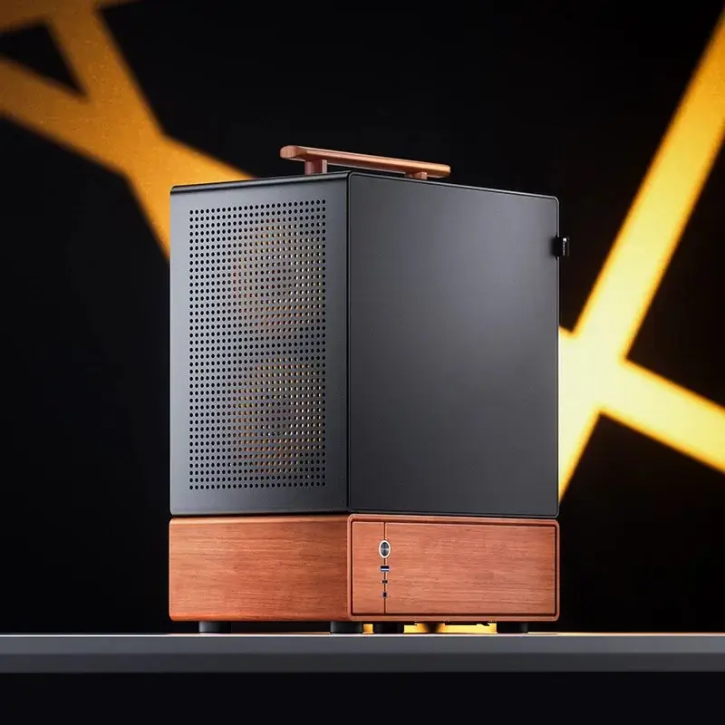 Case PC Jonsbo T7 midi-tower mATX vetro temperato nero