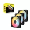 Ventole raffreddamento CORSAIR RS120-R ARGB 120mm 3-pack, 120 mm, illuminazione ARGB, 3 ventole