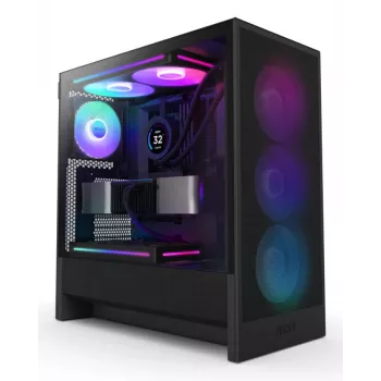 Case PC NZXT H7 Flow 2024 RGB mid tower airflow ATX nero