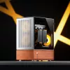 Case PC Jonsbo T7 midi tower mATX vetro temperato argento
