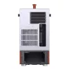 Case PC Jonsbo T7 midi tower mATX vetro temperato argento