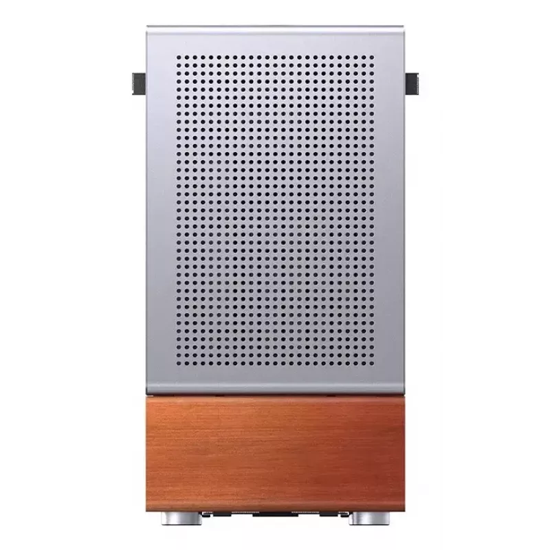 Case PC Jonsbo T7 midi tower mATX vetro temperato argento
