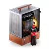 Case PC Jonsbo T7 midi tower mATX vetro temperato argento