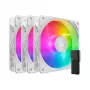Ventole per case Cooler Master SickleFlow Edge 120 ARGB 3-in-1, 3x 120 mm, bianche, MFX-B2DW-253P2-R2