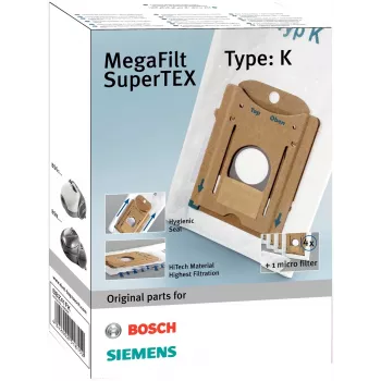 Accessorio per aspirapolvere Bosch BBZ41FK — 4 sacchetti + 1 filtro, set di ricambio compatibile