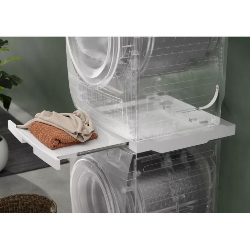 Kit impilabile Electrolux E1WYHSK2 bianco – kit impilabile per lavatrice e asciugatrice, 1 pezzo