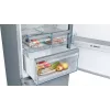 Frigorifero combinato Bosch Serie 4 KGN397IEQ libera installazione 368 L acciaio inox
