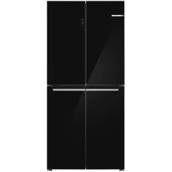 Frigorifero Side-by-Side Bosch Serie 4 KMC85LBEA, libera installazione, 547 l, nero