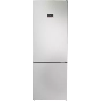 Frigorifero combinato libera installazione Bosch Serie 4 KGN497LDF — 440 L totale, 311 L frigorifero + 129 L congelatore, NoFrost, display LED, acciaio inox