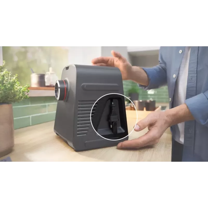 Tritacarne Bosch Serie 4 MFWS440B 1900 W, nero, argento