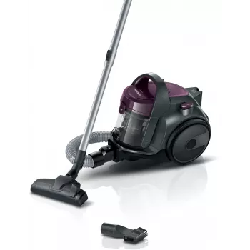 Aspirapolvere Bosch BGC05AAA1 — 700 W, 1,5 l senza sacchetto, HEPA 12, tubo telescopico in acciaio inox, raggio d'azione 9 m, grigio