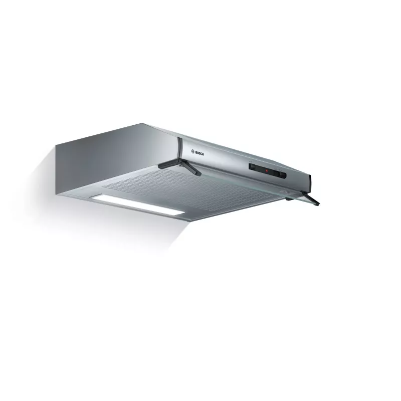 Cappa aspirante Bosch Serie 2 DUL62FA51, montaggio a parete, acciaio inox, 250 m³/h