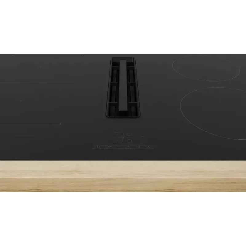 Piano cottura a induzione Bosch Serie 4 PVS811B16E, 80 cm, 4 zone con controllo touch, senza cornice, nero